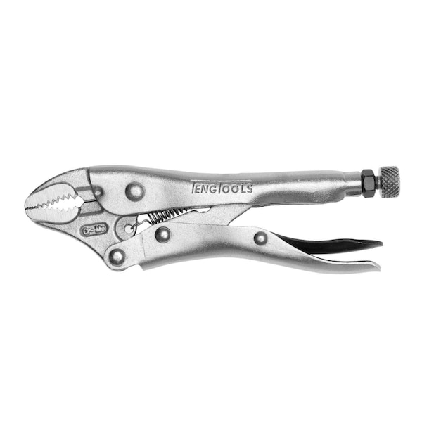5" Plated, Round & Flat Power Grip Locking Pliers - 401-5